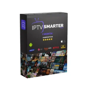 1 month IPTV smarters PRO